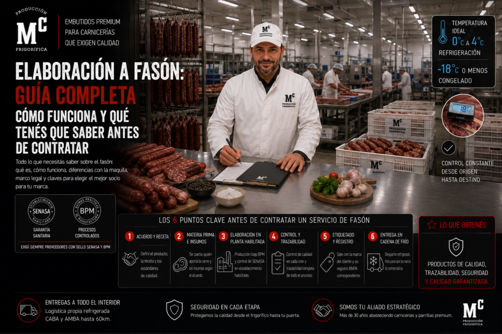 Qué es el fasón en el sector cárnico: cómo funciona en embutidos y carnes — Qué es el fasón en el sector cárnico2