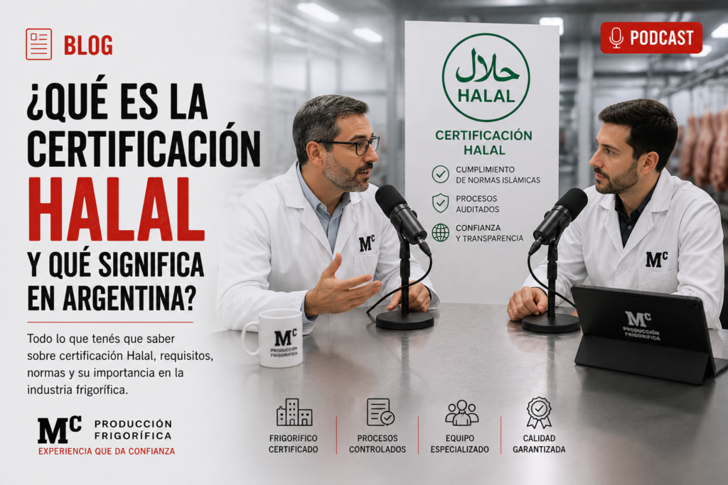 Qué es la certificación Halal y qué significa en Argentina, explicado por Frigorífico MC