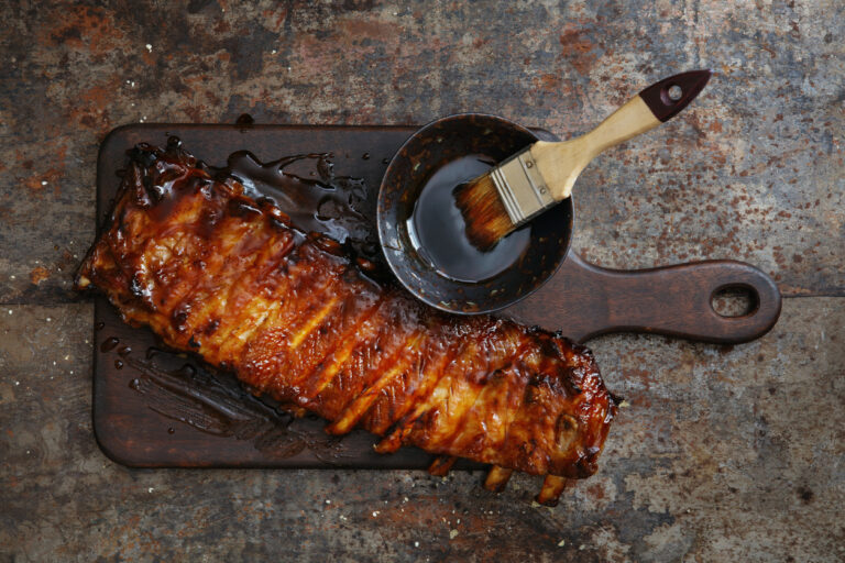 Costillas de Cerdo Glaseado Picante